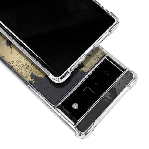 Game of Thrones: Westeros Map Google Pixel 6 Clear Case